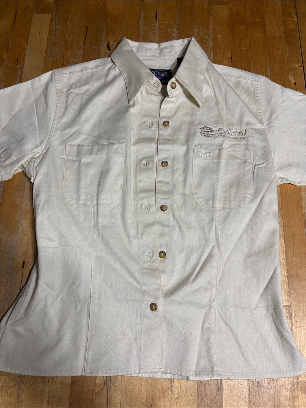 Chase Authentics Bristol Speedway button up shirt